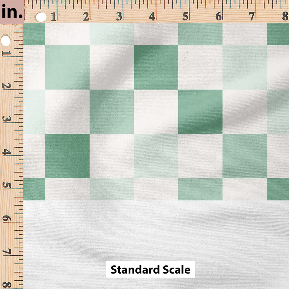 Ruler Scale for Checkered (Mint) by Krystal Winn Design